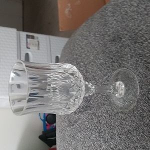 Crystal D'arques wine glass